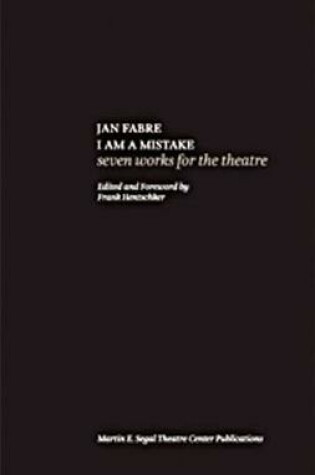 Cover of Jan Fabre: I Am A Mistake