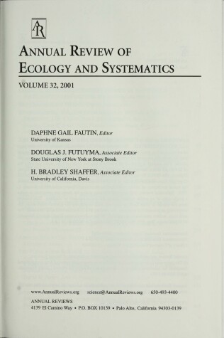 Book cover for Ecology & Systematics