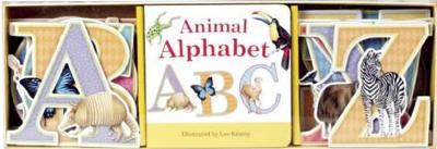 Book cover for Animal Alphabet Book & Learning Play Set