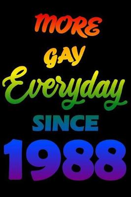 Book cover for More Gay Everyday Since 1988