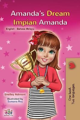 Book cover for Amanda's Dream (English Malay Bilingual Book for Kids)
