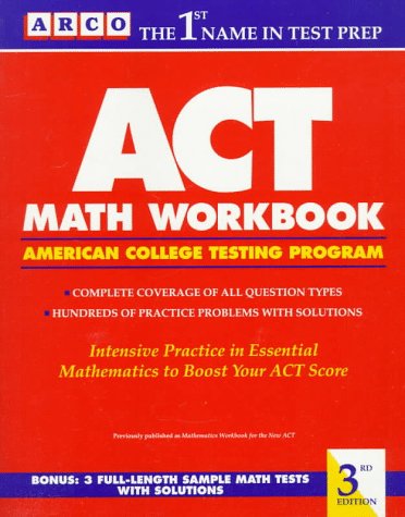 Book cover for Act Math Wrkbk