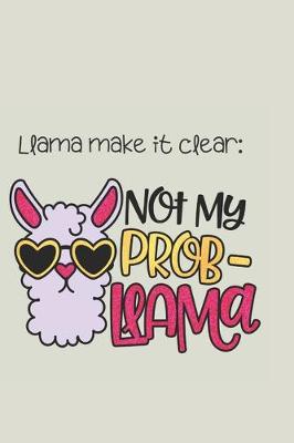 Book cover for Llama make it clear