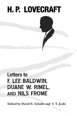 Book cover for Letters to F. Lee Baldwin, Duane W. Rimel, and Nils Frome