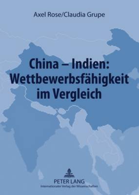 Book cover for China - Indien: Wettbewerbsfaehigkeit Im Vergleich