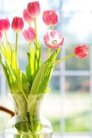 Cover of A Vase of Pink Tulips Journal