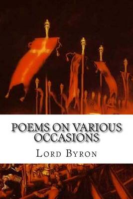 Book cover for Poems on Various Occasions