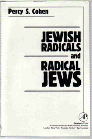 Cover of Jewish Radicals and Radical Jews