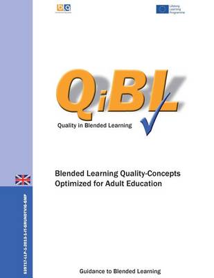 Book cover for Blended Learning - Quality Concepts Optimized for Adult Education