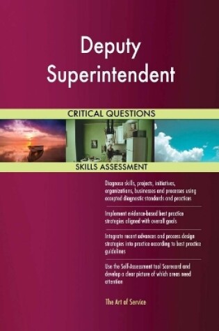 Cover of Deputy Superintendent Critical Questions Skills Assessment