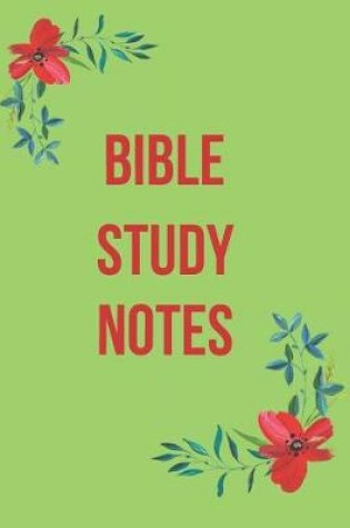 Cover of Bible Study Notes