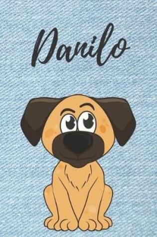 Cover of Malbuch Kinder Hunde / Tagebuch / Notizbuch / Journal / DIN A5 / Geschenk Danilo