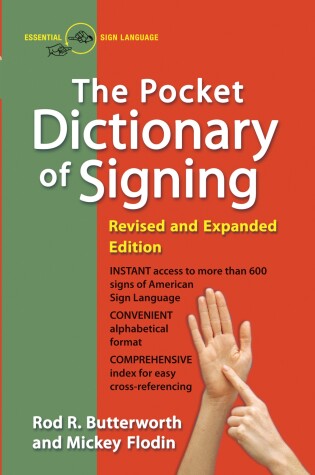 Cover of The Pocket Dictionary of Signing