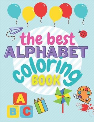 Book cover for Alphabet Coloring Book