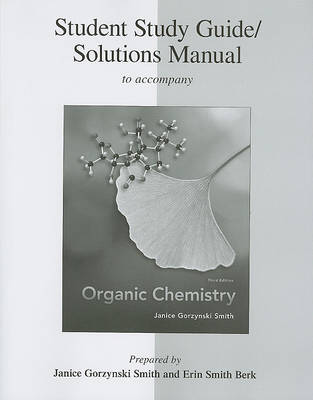 Book cover for Student Study Guide/Solutions Manual to Accompany Organic Chemistry