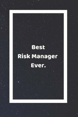 Cover of Best Risk Manager Ever