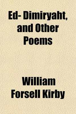 Book cover for Ed- Dimiryaht, and Other Poems