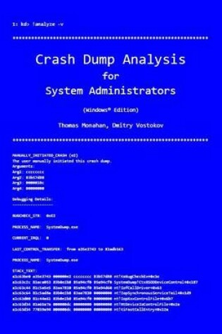 Cover of Crash Dump Analysis for System Administrators and Support Engineers