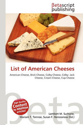 Cover of List of American Cheeses