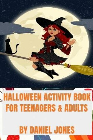 Cover of Halloween activity Book for Teenagers and Adults