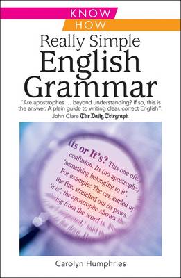 Book cover for Really Simple English Grammar, Know How