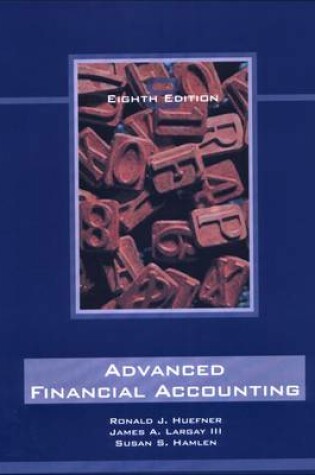 Cover of Advanced Financial Accounting