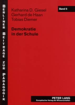 Cover of Demokratie in Der Schule