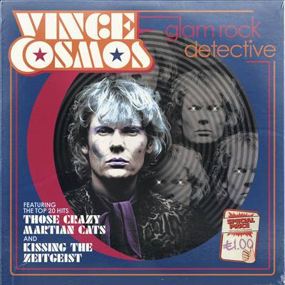 Book cover for Vince Cosmos: Glam Rock Detective