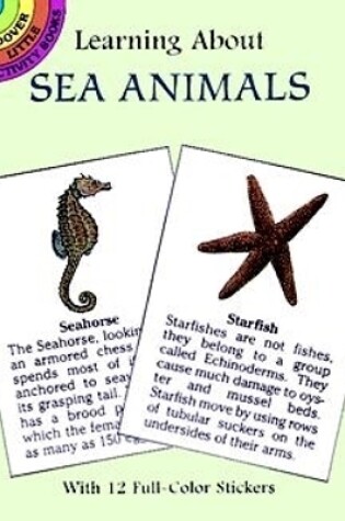 Cover of Learning About Sea Animals