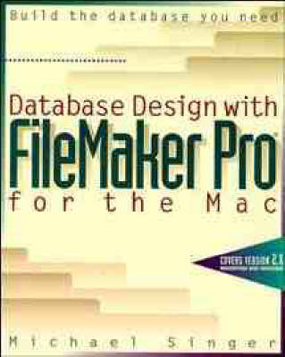 Book cover for Database Design with FileMaker Pro for the Mac