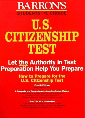 Book cover for How to Prepare for the U.S. Citzenship Test