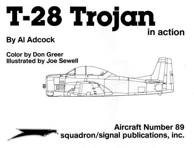 Book cover for 1089 T-28 Trojan in Action