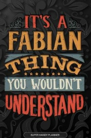 Cover of It's A Fabian Thing You Wouldn't Understand