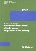 Book cover for Unbounded Operator Algebras and Representation Theory