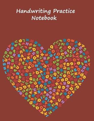 Book cover for Handwriting Practice Notebook