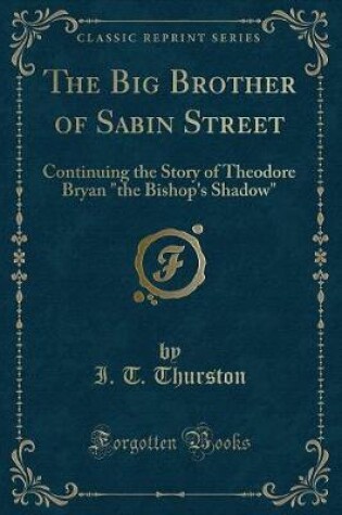 Cover of The Big Brother of Sabin Street