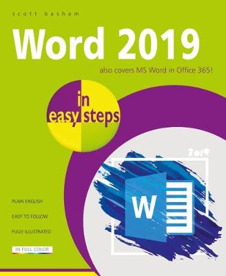 Cover of Word 2019 in easy steps