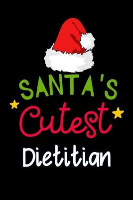 Book cover for santa's cutest Dietitian