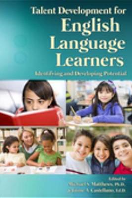 Book cover for Talent Development for English Language Learners