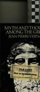 Cover of Myth and Thought Among the Greeks