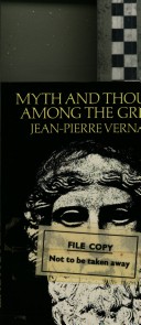 Book cover for Myth and Thought Among the Greeks