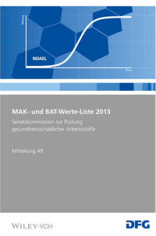 Cover of MAK– und BAT–Werte–Liste 2013