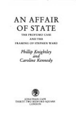 Cover of An Affair of State