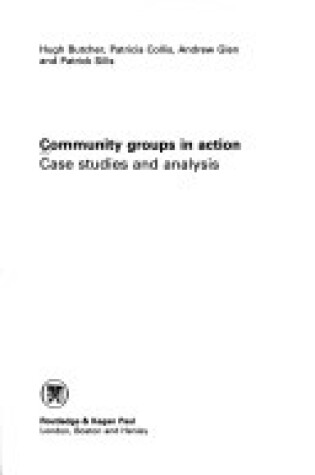 Cover of Community Groups in Action