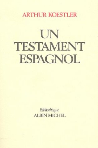 Cover of Testament Espagnol (Un)