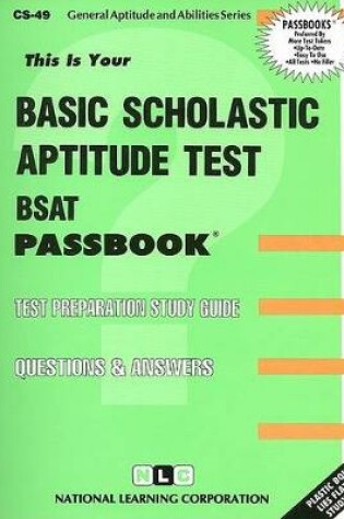 Cover of BASIC SCHOLASTIC APTITUDE TEST (BSAT)