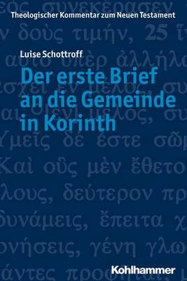 Book cover for Der Erste Brief an Die Gemeinde in Korinth