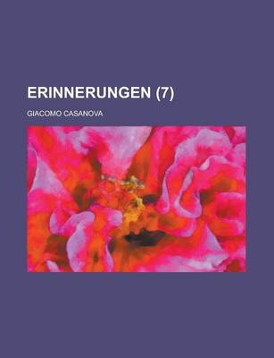 Book cover for Erinnerungen (7)