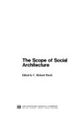 Cover of The Scope of Social Architecture