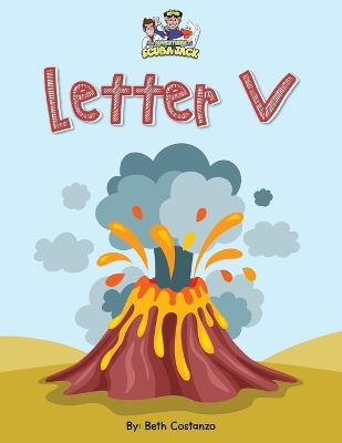 Book cover for Letter V Workbook With Dot Marker Activities